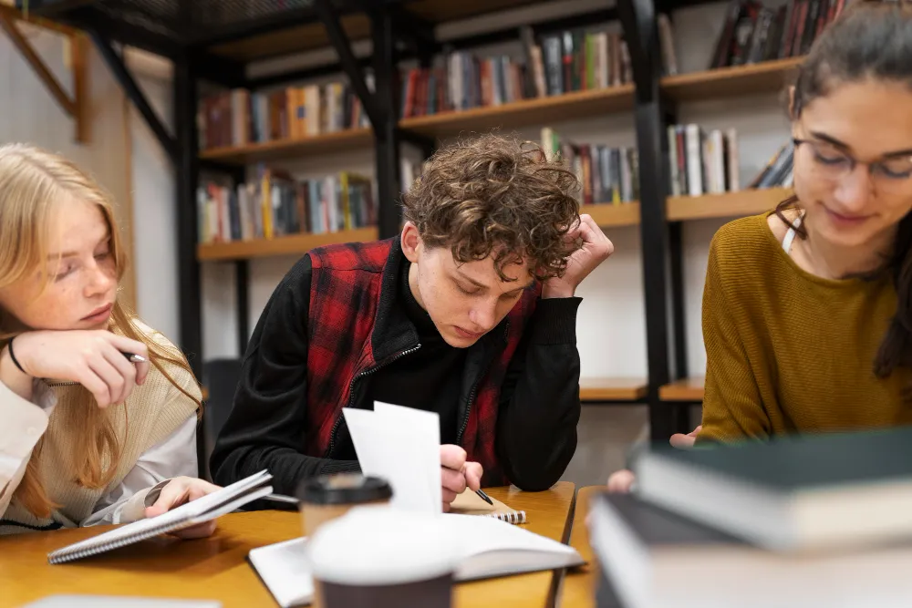Estudiantes universitarios de la asignatura de Trabajo Final.